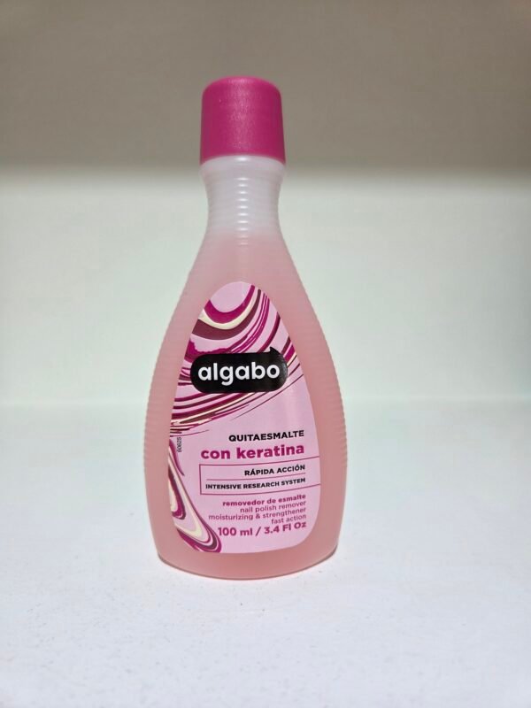ALGABO QUITAESMALTE CON QUERATINA 100ml