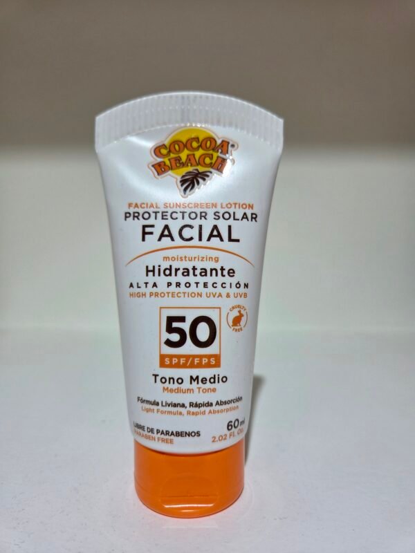 COCOA BEACH PROTECTOR FACIAL CON COLOR 60ml