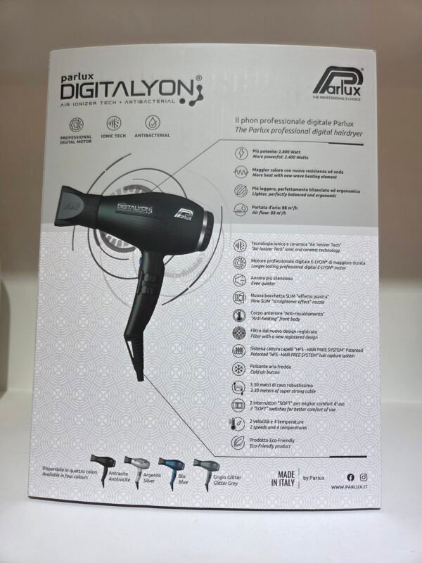 PARLUX DIGITALYON SECADOR DE PELOS